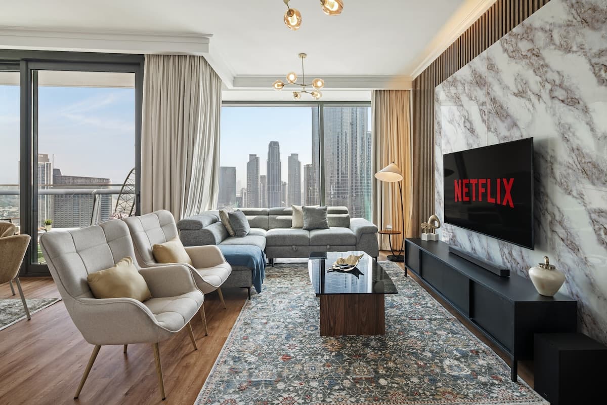 Furnished Apartment with Burj Khalifa + Fountain View · Burj Vista, photo 4