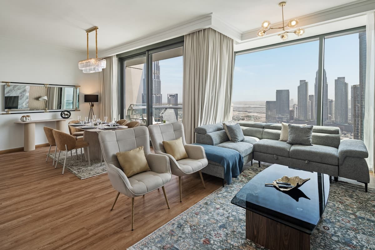Furnished Apartment with Burj Khalifa + Fountain View · Burj Vista, photo 13