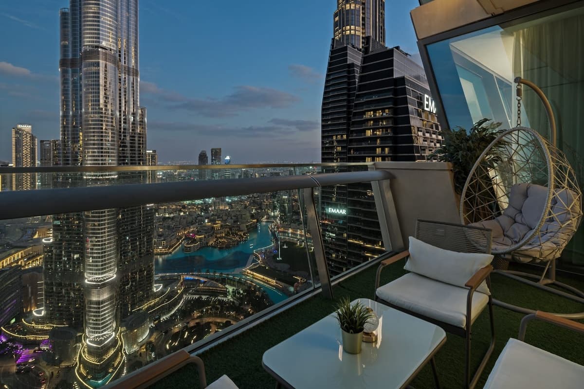Furnished Apartment with Burj Khalifa + Fountain View · Burj Vista, photo 2